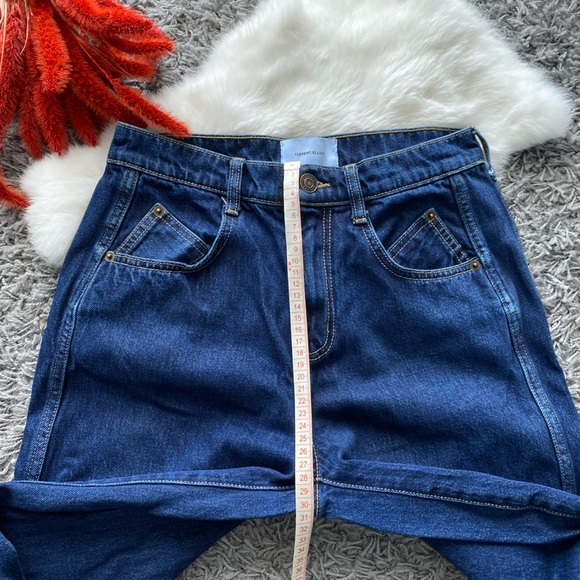 Current Elliott Jeans Blue Full Barrel High Waisted - Picture 11 of 11